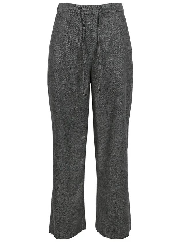 23FW Black Maranta Wool Pants MARANTA 002 - MAX MARA - BALAAN 3