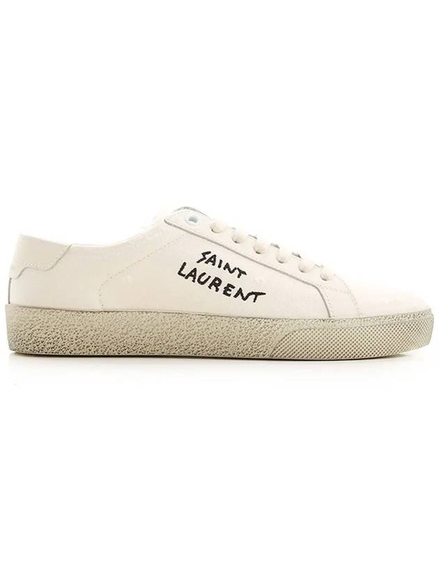 Court Classic SL/06 Sneakers Cream - SAINT LAURENT - BALAAN 3