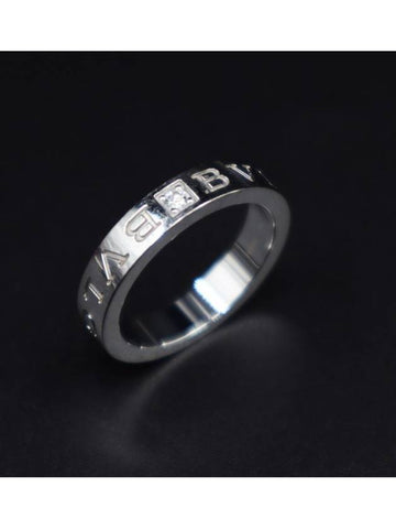 Women s Bvlgari 339989 18K White Gold B Zero1 1P Diamond Ring No 54 Korea 14 gt Gangbuk used luxury goods - BVLGARI - BALAAN 1