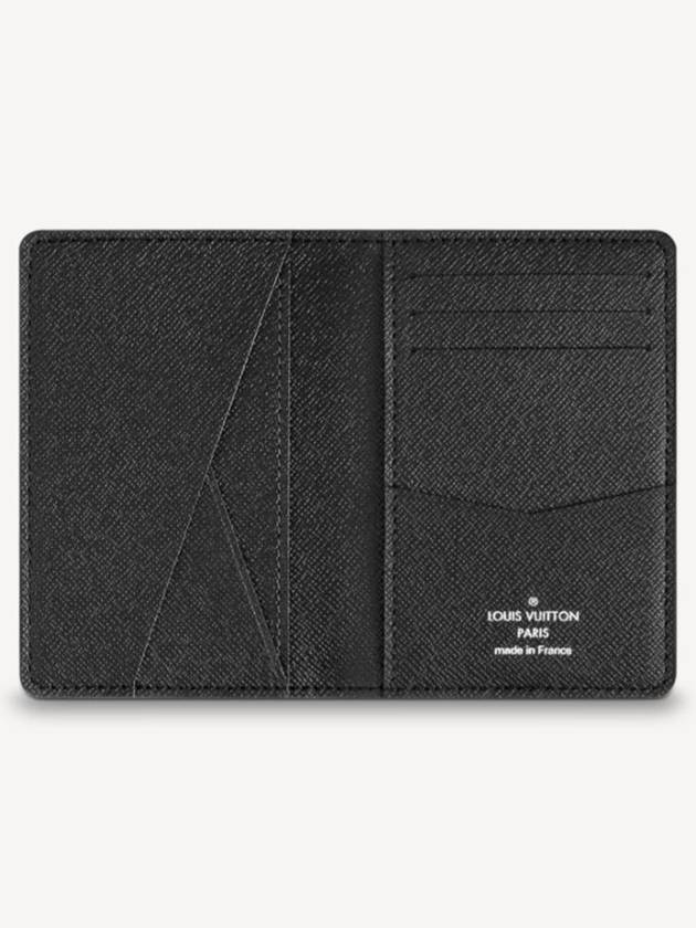 Pocket Organizer Damier Graphite Card Wallet Grey - LOUIS VUITTON - BALAAN 5