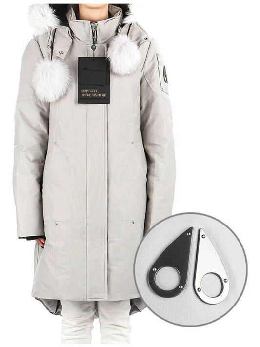 Original Stirling Parka White Fox Fur Grey - MOOSE KNUCKLES - BALAAN 2