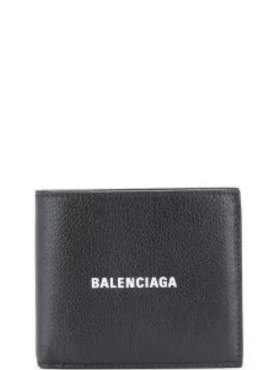 Cash Square Folded Wallet Black - BALENCIAGA - BALAAN 2