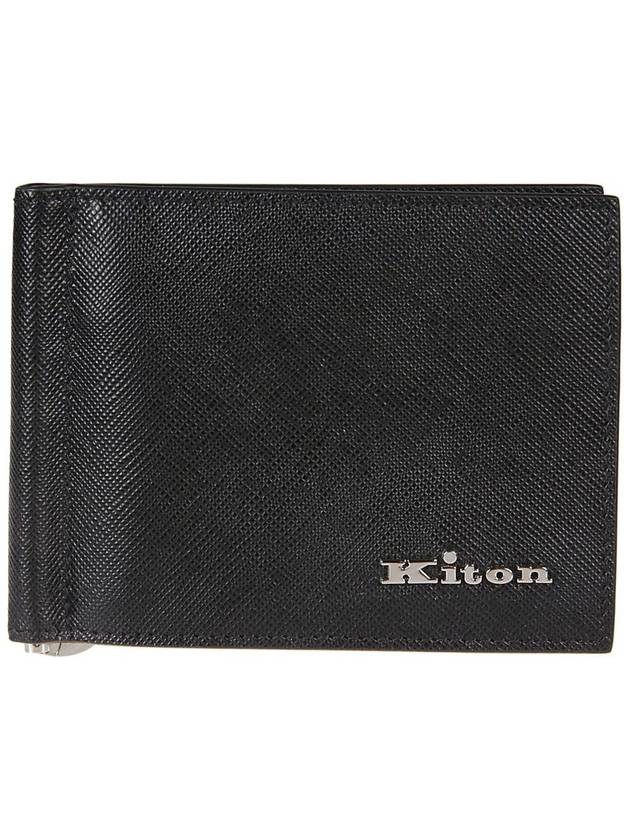 Men's Wallet UPEA013N0100301 NERO Black - KITON - BALAAN 2