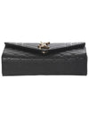 Envelope Mix Matelasse Small Cross Bag Black - SAINT LAURENT - BALAAN.