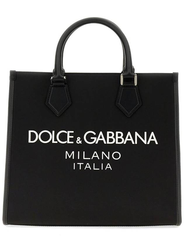 SS24 logo canvas tote bag BM2272 AG182 - DOLCE&GABBANA - BALAAN 2