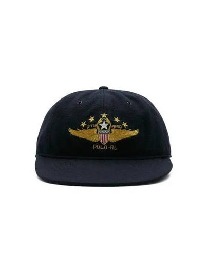 Logo Pilot Ball Cap Navy - POLO RALPH LAUREN - BALAAN 2