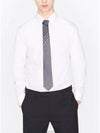 Oblique Striped Silk Tie Grey - DIOR - BALAAN 5