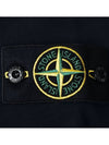 Compass Patch Cotton Sweatshirt Navy - STONE ISLAND - BALAAN 5