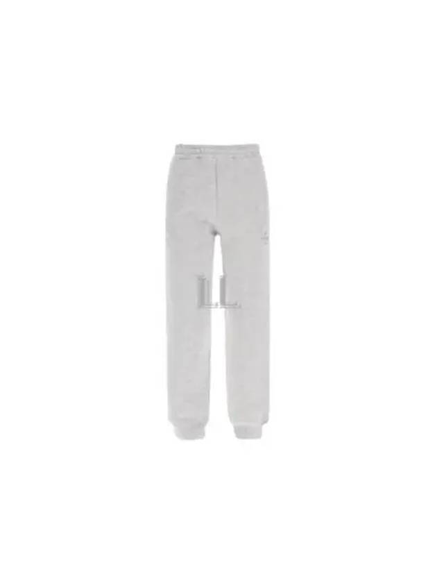 Embroidered Logo Track Pants Grey - FENDI - BALAAN 2