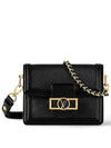 Mini Dauphine Leather Shoulder Bag Black - LOUIS VUITTON - BALAAN 2