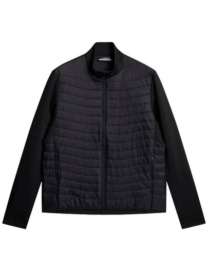 Men's Holden Quilt Hybrid Jacket Black - J.LINDEBERG - BALAAN 2