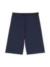 Belted Shorts Dark Navy - MAISON KITSUNE - BALAAN 2