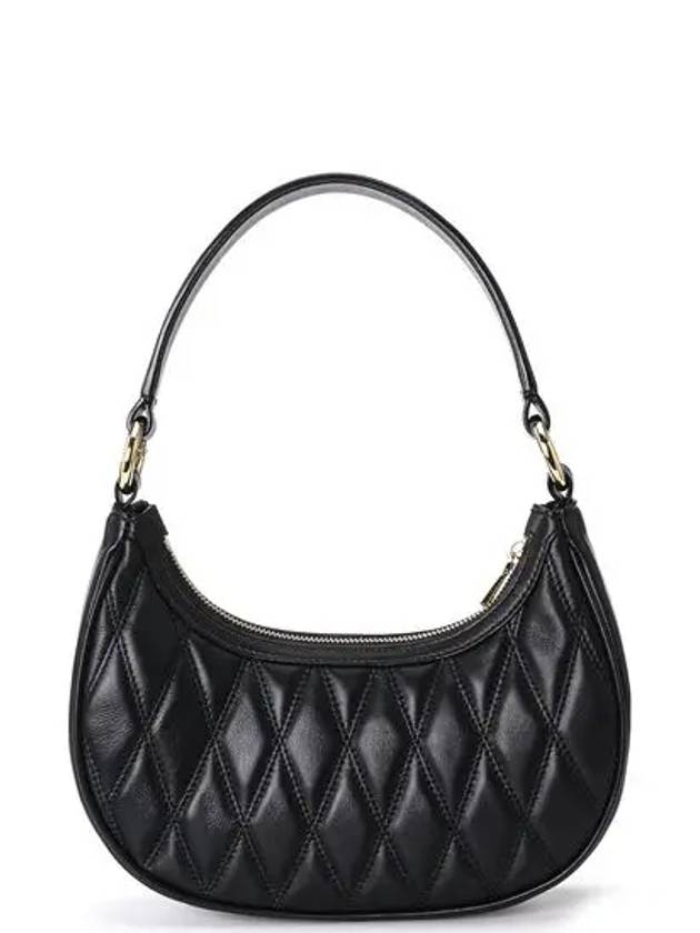 Deyr Logo Quilted Tote Bag Black - BALLY - BALAAN 4