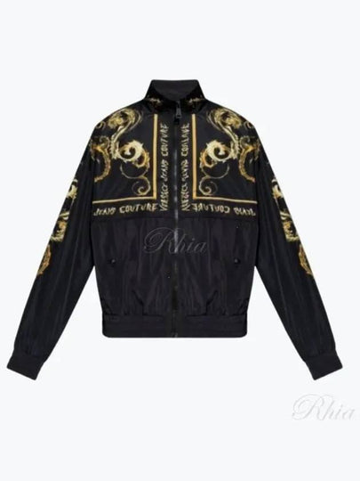 Chromo Couture Windbreaker Black - VERSACE - BALAAN 2