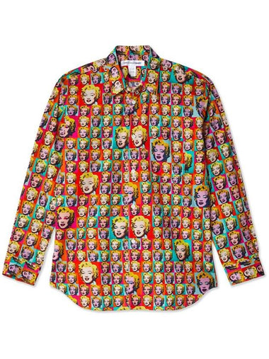 Comme Des Garçons Andy Warhol Cotton Poplin Shirt - COMME DES GARCONS - BALAAN 1