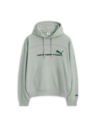 Curved Hoodie Green - PUMA - BALAAN 2