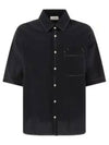 Double Pocket Short Sleeve Shirt Black - LEMAIRE - BALAAN 2