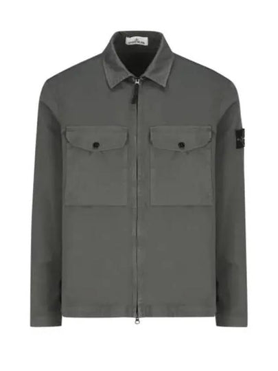 Compass Badge Zipped Jacket Orange Musk - STONE ISLAND - BALAAN 2