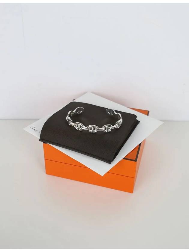 Hermes Medium Chaine D'ancre Enchainee Bracelet Sterling Silver - HERMES - BALAAN 5