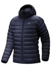 Cerium Logo Hooded Padding Navy - ARC'TERYX - BALAAN 2