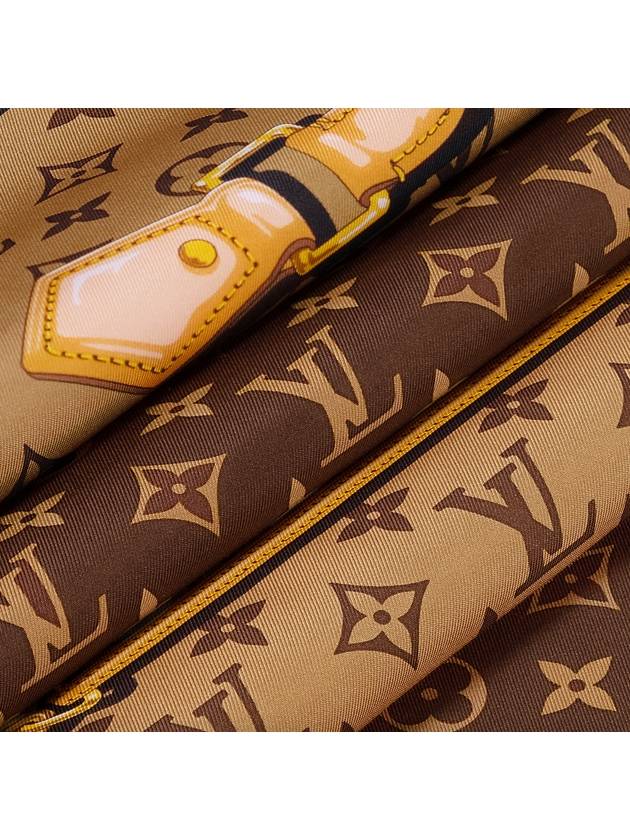 Confidential Monogram Scarf Brown - LOUIS VUITTON - BALAAN 4