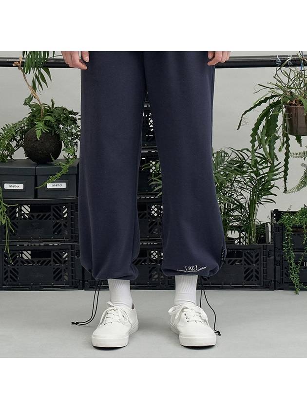 RE braces logo string pants navy - REPLAYCONTAINER - BALAAN 2