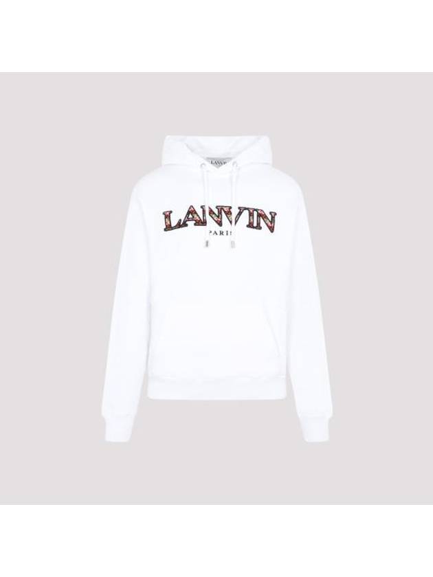 Hooded Sweatshirt RMHO0001J199P23 0140 OPTIC WHITE GREEN - LANVIN - BALAAN 1