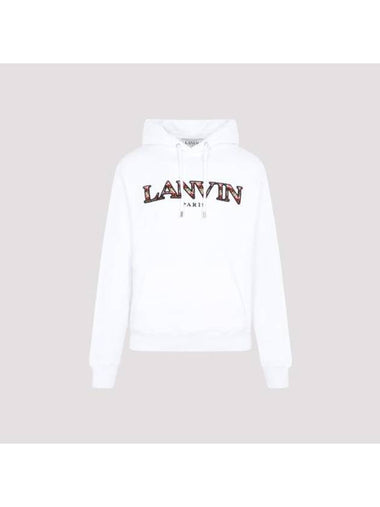 Hooded Sweatshirt RMHO0001J199P23 0140 OPTIC WHITE GREEN - LANVIN - BALAAN 1