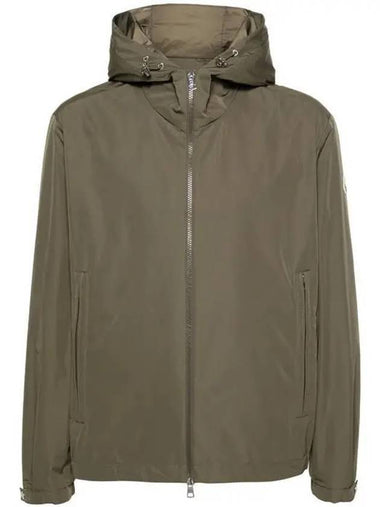 Traversier Hooded Jacket Olive Green - MONCLER - BALAAN 1