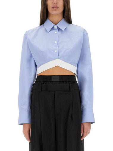 Alexander Wang Cropped Shirt - ALEXANDER WANG - BALAAN 1