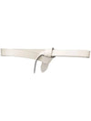 Regular Leather Belt White - ISABEL MARANT - BALAAN 2