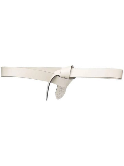 Regular Leather Belt White - ISABEL MARANT - BALAAN 2