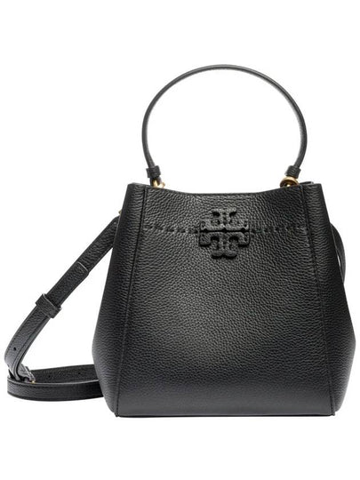 McGraw Small Tote Bag Black - TORY BURCH - BALAAN 2