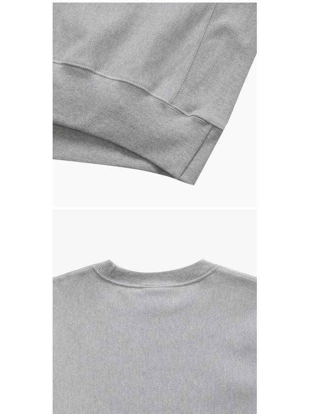 Reverse Weave C Logo Sweatshirt Oxford Gray - CHAMPION - BALAAN 5