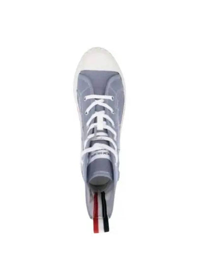 Women's RWB Striped High Top Sneakers Blue - THOM BROWNE - BALAAN 2