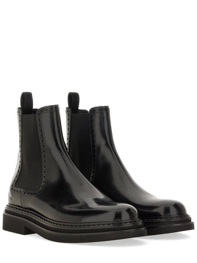 Dolce & Gabbana Brushed Leather Boot - DOLCE&GABBANA - BALAAN 2