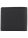 Men's Signature Striped Balloon Leather Half Wallet Black - PAUL SMITH - BALAAN 4