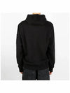 Cotton Fleece Garment Dyed Hoodie Black - STONE ISLAND - BALAAN 5