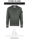 Fast Dye Airbrush Crewneck Knit Top Grey - STONE ISLAND - BALAAN 3