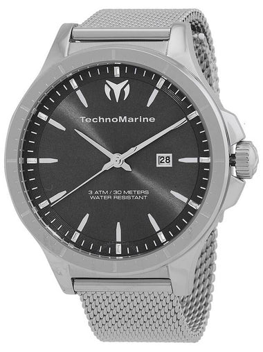 Technomarine MoonSun Date Quartz Charcoal Dial Men's Watch TM-822003 - TECHNOMARINE - BALAAN 1