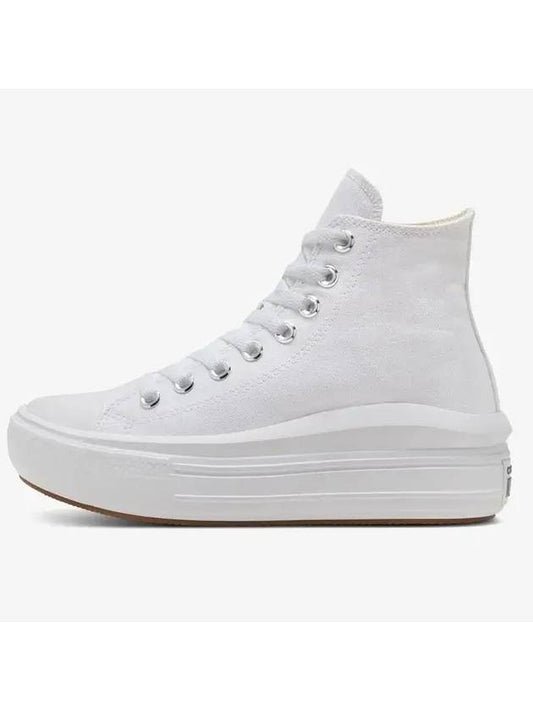 Chuck Taylor All Star Move High Top Sneakers White - CONVERSE - BALAAN 1