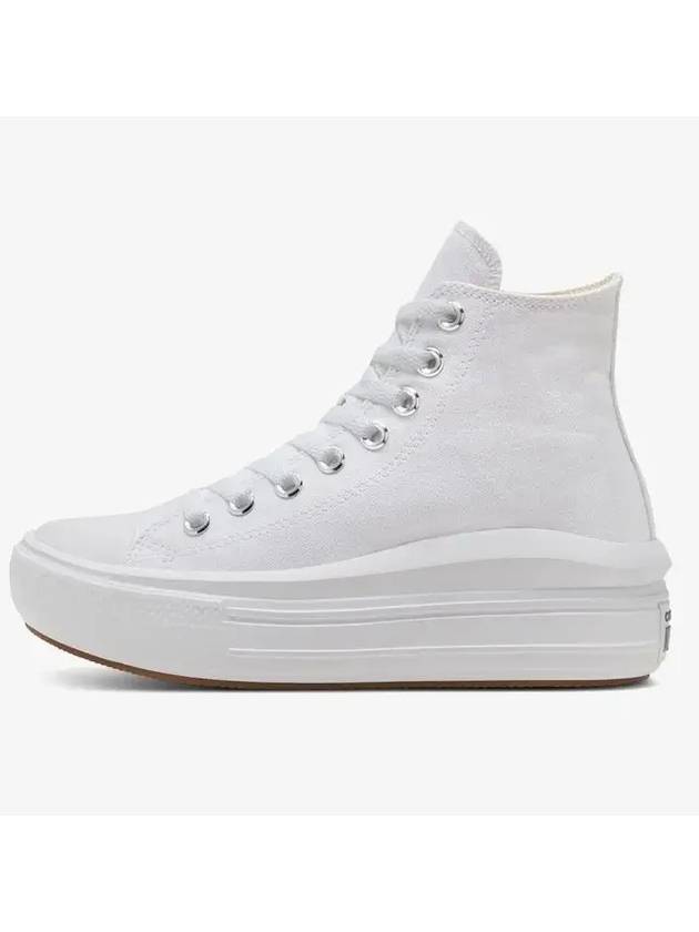 Chuck Taylor All Star Move Platform High Top Sneakers White - CONVERSE - BALAAN 1