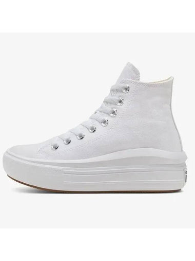 Chuck Taylor All Star Move Platform High Top Sneakers White - CONVERSE - BALAAN 1