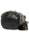 Le Cagol XS Leather Bucket Bag Black - BALENCIAGA - BALAAN.