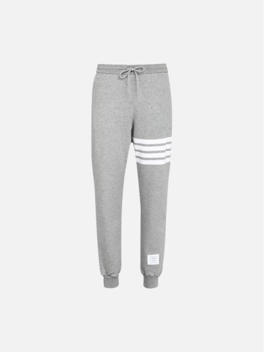 Men's Classic Loopback Engineered 4-Bar Sweatpants Light Grey - THOM BROWNE - BALAAN 2