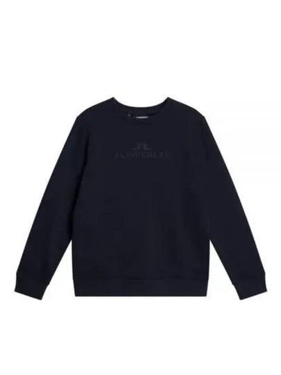 Women's Alpha Crew Neck Sweater Navy - J.LINDEBERG - BALAAN 2