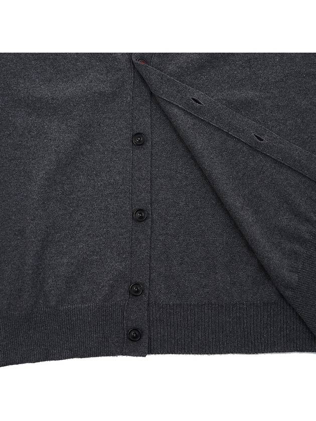 Cashmere Back Stitch Cardigan Grey - MAISON MARGIELA - BALAAN 9