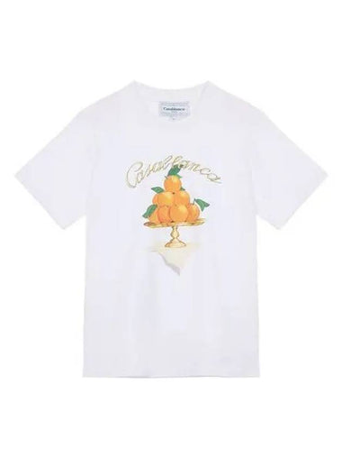 T shirt printing short sleeve white - CASABLANCA - BALAAN 1