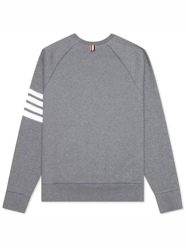 4 Bar Stripe Sweatshirt Grey - THOM BROWNE - BALAAN 4