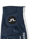 Lawn leather golf gloves navy - J.LINDEBERG - BALAAN 5